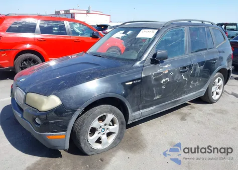 2008 BMW X3 3.0Si из США, поврежденный, VIN WBXPC93478WJ03386